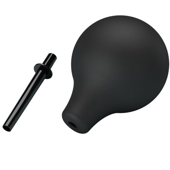 MR PLAY - DOUCHE ANAL POIRE BLKB NOIR-MR PLAY-sextoys-lingerie-bdsm-hygiène-sexshop