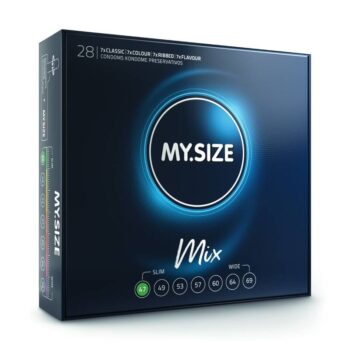 MY SIZE - MIX PRÉSERVATIFS 47 MM 28 UNITÉS-MY SIZE MIX-sextoys-lingerie-bdsm-hygiène-sexshop