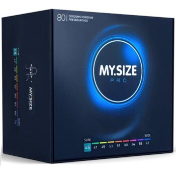 MY SIZE - PRO PRESERVATIFS 45 MM 80 UNITES-MY SIZE PRO-sextoys-lingerie-bdsm-hygiène-sexshop