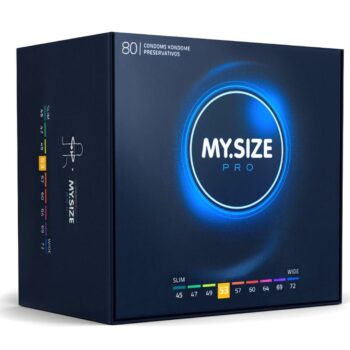 MY SIZE - PRO PRÉSERVATIFS 53 MM 80 UNITÉS-MY SIZE PRO-sextoys-lingerie-bdsm-hygiène-sexshop