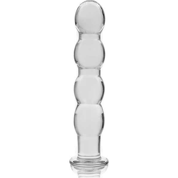 NEBULA SERIES BY IBIZA - MODÈLE 10 GODE EN VERRE BOROSILICATE CLAIR 16.5 CM -O- 3.5 CM-NEBULA SERIES BY IBIZA-sextoys-lingerie-bdsm-hygiène-sexshop