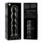 NEBULA SERIES BY IBIZA – MODÈLE 10 GODE EN VERRE BOROSILICATE CLAIR 16.5 CM -O- 3.5 CM