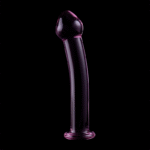 NEBULA SERIES BY IBIZA – MODÈLE 11 GODE EN VERRE BOROSILICATE ROSE 16 CM -O- 3 CM