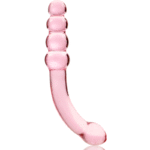 NEBULA SERIES BY IBIZA – MODÈLE 14 GODE EN VERRE BOROSILICATE ROSE 18.5 CM -O- 3 CM