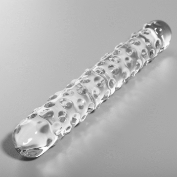 NEBULA SERIES BY IBIZA - MODÈLE 15 GODE EN VERRE BOROSILICATE CLAIR 18.5 CM -O- 3 CM-NEBULA SERIES BY IBIZA-sextoys-lingerie-bdsm-hygiène-sexshop