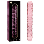NEBULA SERIES BY IBIZA - MODÈLE 15 GODE EN VERRE BOROSILICATE ROSE 18.5 CM -O- 3 CM-NEBULA SERIES BY IBIZA-sextoys-lingerie-bdsm-hygiène-sexshop