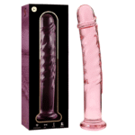 NEBULA SERIES BY IBIZA – MODÈLE 16 GODE EN VERRE BOROSILICATE ROSE 18.5 CM -O- 3 CM