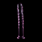 NEBULA SERIES BY IBIZA – MODÈLE 16 GODE EN VERRE BOROSILICATE ROSE 18.5 CM -O- 3 CM