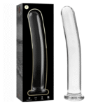 NEBULA SERIES BY IBIZA - MODÈLE 17 GODE EN VERRE BOROSILICATE CLAIR 18.5 CM -O- 3 CM-NEBULA SERIES BY IBIZA-sextoys-lingerie-bdsm-hygiène-sexshop
