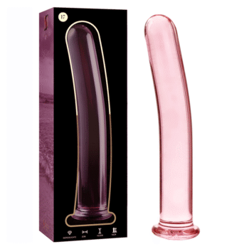 NEBULA SERIES BY IBIZA - MODÈLE 17 GODE EN VERRE BOROSILICATE ROSE 18.5 CM -O- 3 CM-NEBULA SERIES BY IBIZA-sextoys-lingerie-bdsm-hygiène-sexshop