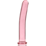 NEBULA SERIES BY IBIZA – MODÈLE 17 GODE EN VERRE BOROSILICATE ROSE 18.5 CM -O- 3 CM