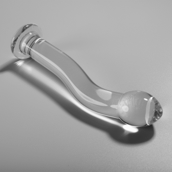 NEBULA SERIES BY IBIZA - MODÈLE 18 GODE EN VERRE BOROSILICATE CLAIR 18.5 CM -O- 3.5 CM-NEBULA SERIES BY IBIZA-sextoys-lingerie-bdsm-hygiène-sexshop