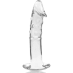 NEBULA SERIES BY IBIZA – MODÈLE 19 GODE EN VERRE BOROSILICATE CLAIR 18.5 CM -O- 4 CM