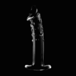 NEBULA SERIES BY IBIZA – MODÈLE 19 GODE EN VERRE BOROSILICATE CLAIR 18.5 CM -O- 4 CM