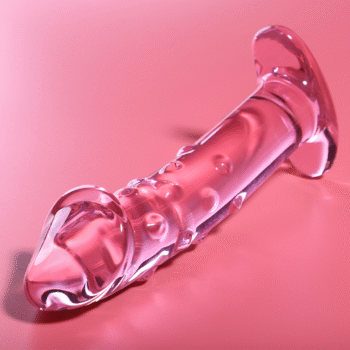 NEBULA SERIES BY IBIZA - MODÈLE 19 GODE EN VERRE BOROSILICATE ROSE 18.5 CM -O- 4 CM-NEBULA SERIES BY IBIZA-sextoys-lingerie-bdsm-hygiène-sexshop