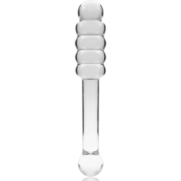 NEBULA SERIES BY IBIZA - MODÈLE 20 GODE EN VERRE BOROSILICATE CLAIR 20.5 CM -O- 3 CM-NEBULA SERIES BY IBIZA-sextoys-lingerie-bdsm-hygiène-sexshop