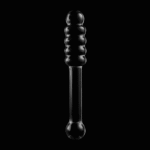 NEBULA SERIES BY IBIZA – MODÈLE 20 GODE EN VERRE BOROSILICATE CLAIR 20.5 CM -O- 3 CM