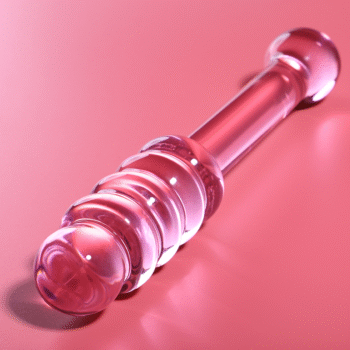 NEBULA SERIES BY IBIZA - MODÈLE 20 GODE EN VERRE BOROSILICATE ROSE 20.5 CM -O- 3 CM-NEBULA SERIES BY IBIZA-sextoys-lingerie-bdsm-hygiène-sexshop