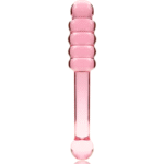 NEBULA SERIES BY IBIZA – MODÈLE 20 GODE EN VERRE BOROSILICATE ROSE 20.5 CM -O- 3 CM