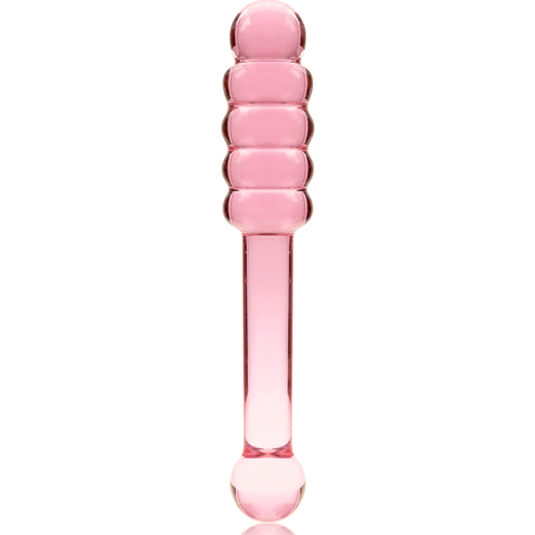 NEBULA SERIES BY IBIZA - MODÈLE 20 GODE EN VERRE BOROSILICATE ROSE 20.5 CM -O- 3 CM-NEBULA SERIES BY IBIZA-sextoys-lingerie-bdsm-hygiène-sexshop
