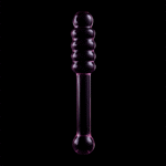 NEBULA SERIES BY IBIZA – MODÈLE 20 GODE EN VERRE BOROSILICATE ROSE 20.5 CM -O- 3 CM