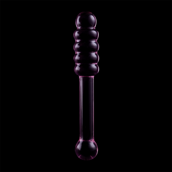 NEBULA SERIES BY IBIZA - MODÈLE 20 GODE EN VERRE BOROSILICATE ROSE 20.5 CM -O- 3 CM-NEBULA SERIES BY IBIZA-sextoys-lingerie-bdsm-hygiène-sexshop