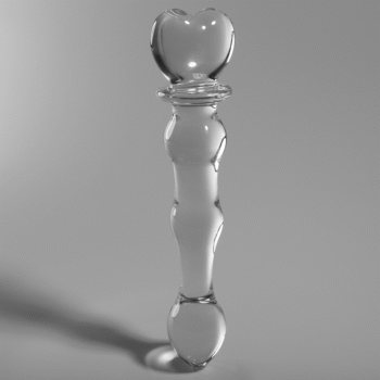 NEBULA SERIES BY IBIZA - MODÈLE 21 GODE EN VERRE BOROSILICATE CLAIR 20.5 CM -O- 3.5 CM-NEBULA SERIES BY IBIZA-sextoys-lingerie-bdsm-hygiène-sexshop