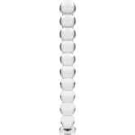 NEBULA SERIES BY IBIZA – MODÈLE 22 GODE EN VERRE BOROSILICATE CLAIR 21.5 CM -O- 2.5 CM