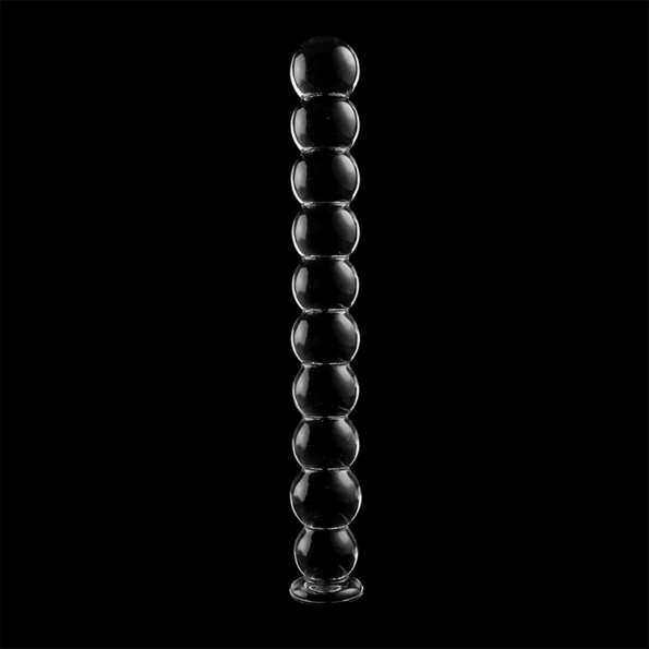 NEBULA SERIES BY IBIZA - MODÈLE 22 GODE EN VERRE BOROSILICATE CLAIR 21.5 CM -O- 2.5 CM-NEBULA SERIES BY IBIZA-sextoys-lingerie-bdsm-hygiène-sexshop