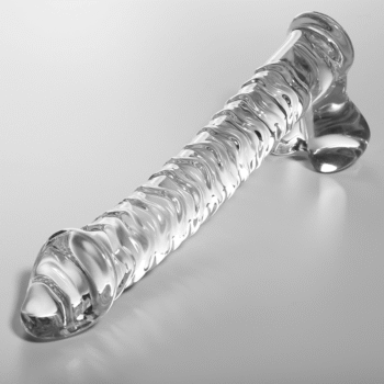 NEBULA SERIES BY IBIZA - MODÈLE 23 GODE EN VERRE BOROSILICATE CLAIR 21.5 CM -O- 4 CM-NEBULA SERIES BY IBIZA-sextoys-lingerie-bdsm-hygiène-sexshop