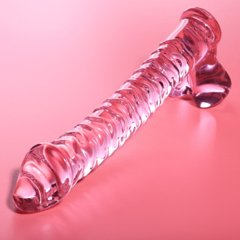 NEBULA SERIES BY IBIZA - MODÈLE 23 GODE EN VERRE BOROSILICATE ROSE 21.5 CM -O- 4 CM-NEBULA SERIES BY IBIZA-sextoys-lingerie-bdsm-hygiène-sexshop
