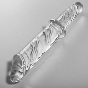NEBULA SERIES BY IBIZA - MODÈLE 24 GODE EN VERRE BOROSILICATE CLAIR 28.5 CM -O- 5 CM-NEBULA SERIES BY IBIZA-sextoys-lingerie-bdsm-hygiène-sexshop