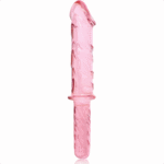 NEBULA SERIES BY IBIZA – MODÈLE 24 GODE EN VERRE BOROSILICATE ROSE 28.5 CM -O- 5 CM