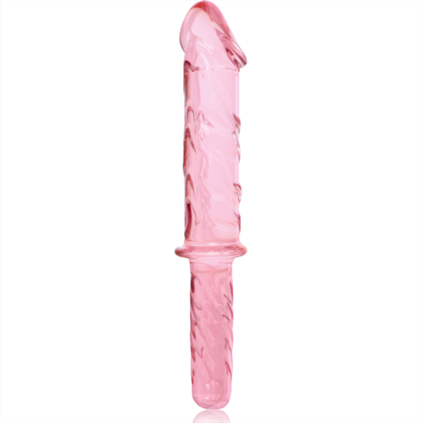 NEBULA SERIES BY IBIZA - MODÈLE 24 GODE EN VERRE BOROSILICATE ROSE 28.5 CM -O- 5 CM-NEBULA SERIES BY IBIZA-sextoys-lingerie-bdsm-hygiène-sexshop