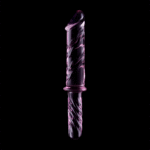 NEBULA SERIES BY IBIZA – MODÈLE 24 GODE EN VERRE BOROSILICATE ROSE 28.5 CM -O- 5 CM