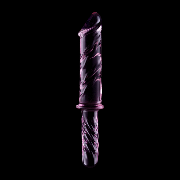NEBULA SERIES BY IBIZA - MODÈLE 24 GODE EN VERRE BOROSILICATE ROSE 28.5 CM -O- 5 CM-NEBULA SERIES BY IBIZA-sextoys-lingerie-bdsm-hygiène-sexshop