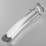NEBULA SERIES BY IBIZA – MODÈLE 8 GODE EN VERRE BOROSILICATE CLAIR 14.5 CM -O- 2 CM