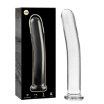 NEBULA SERIES BY IBIZA - MODÈLE 8 GODE EN VERRE BOROSILICATE CLAIR 14.5 CM -O- 2 CM-NEBULA SERIES BY IBIZA-sextoys-lingerie-bdsm-hygiène-sexshop