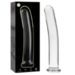 NEBULA SERIES BY IBIZA - MODÈLE 9 GODE EN VERRE BOROSILICATE CLAIR 15.5 CM -O- 2.5 CM-NEBULA SERIES BY IBIZA-sextoys-lingerie-bdsm-hygiène-sexshop