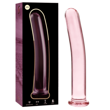 NEBULA SERIES BY IBIZA - MODÈLE 9 GODE EN VERRE BOROSILICATE ROSE 15.5 CM -O- 2.5 CM-NEBULA SERIES BY IBIZA-sextoys-lingerie-bdsm-hygiène-sexshop