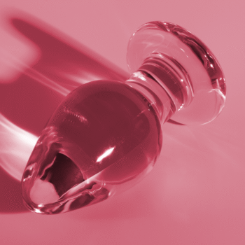 NEBULA SERIES BY IBIZA - PLUG ANAL MODÈLE 3 VERRE BOROSILICATE ROSE 11 CM -O- 5 CM-NEBULA SERIES BY IBIZA-sextoys-lingerie-bdsm-hygiène-sexshop
