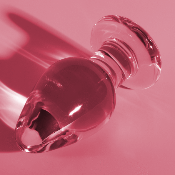 NEBULA SERIES BY IBIZA - PLUG ANAL MODÈLE 3 VERRE BOROSILICATE ROSE 11 CM -O- 5 CM-NEBULA SERIES BY IBIZA-sextoys-lingerie-bdsm-hygiène-sexshop