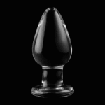 NEBULA SERIES BY IBIZA – PLUG ANAL MODÈLE 3 VERRE BOROSILICATE TRANSPARENT 11 CM -O- 5 CM