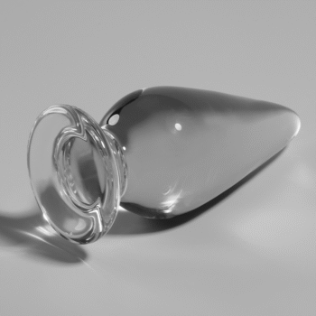 NEBULA SERIES BY IBIZA - PLUG ANAL MODÈLE 4 VERRE BOROSILICATE CLAIR 11 CM -O- 5 CM-NEBULA SERIES BY IBIZA-sextoys-lingerie-bdsm-hygiène-sexshop