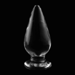 NEBULA SERIES BY IBIZA – PLUG ANAL MODÈLE 4 VERRE BOROSILICATE CLAIR 11 CM -O- 5 CM