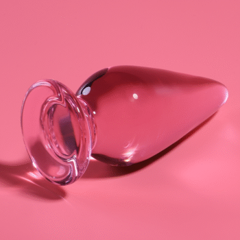NEBULA SERIES BY IBIZA - PLUG ANAL MODÈLE 4 VERRE BOROSILICATE ROSE 11 CM -O- 5 CM-NEBULA SERIES BY IBIZA-sextoys-lingerie-bdsm-hygiène-sexshop