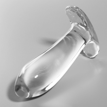 NEBULA SERIES BY IBIZA - PLUG ANAL MODÈLE 5 VERRE BOROSILICATE CLAIR 12.5 CM -O- 3.5 CM-NEBULA SERIES BY IBIZA-sextoys-lingerie-bdsm-hygiène-sexshop