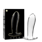 NEBULA SERIES BY IBIZA – PLUG ANAL MODÈLE 5 VERRE BOROSILICATE CLAIR 12.5 CM -O- 3.5 CM