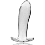 NEBULA SERIES BY IBIZA – PLUG ANAL MODÈLE 5 VERRE BOROSILICATE CLAIR 12.5 CM -O- 3.5 CM