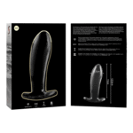 NEBULA SERIES BY IBIZA – PLUG ANAL MODÈLE 5 VERRE BOROSILICATE CLAIR 12.5 CM -O- 3.5 CM